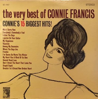 Connie Francis – The Very Best Of Connie Francis (Connie's 15 Biggest Hits) Connie Francis – The Very Best Of Connie Francis (Connie's 15 Biggest Hits)