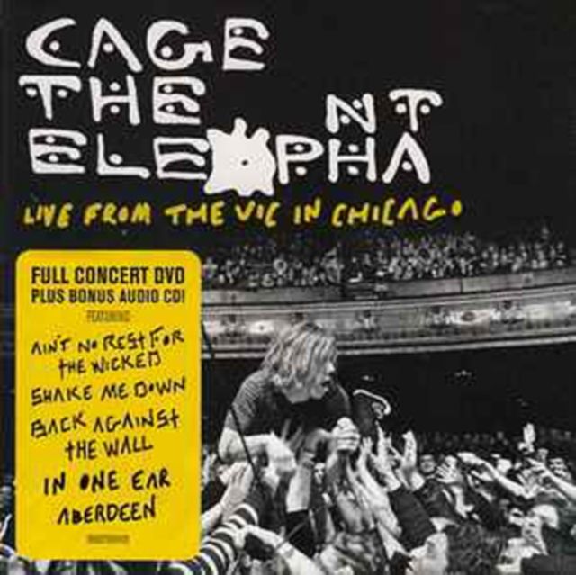 CAGE THE ELEPHANT / LIVE FROM THE VIC IN CHICAGO (2LP/VIBRANT YELLOW &amp; BLACK SPLATTER VINYL) (RSD)