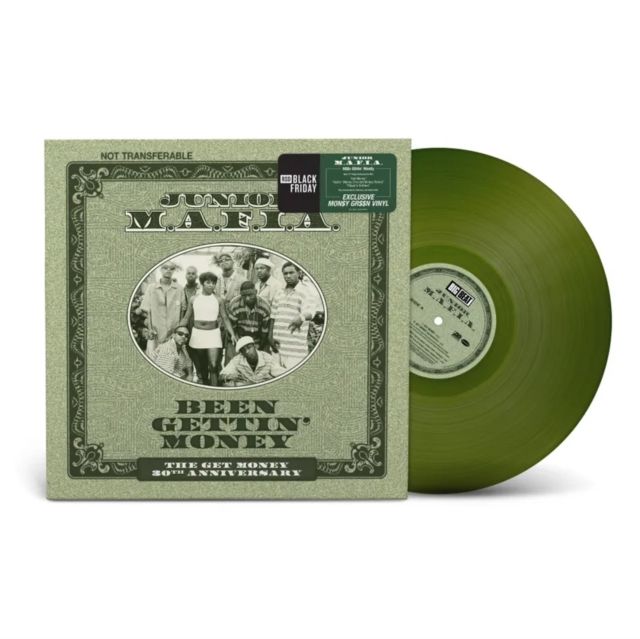 JUNIOR MAFIA / BEEN GETTIN' MONEY (THE GET MONEY 30TH ANNIVERSARY/GREEN VINYL) (RSD) JUNIOR MAFIA / BEEN GETTIN' MONEY (THE GET MONEY 30TH ANNIVERSARY/GREEN VINYL) (RSD)