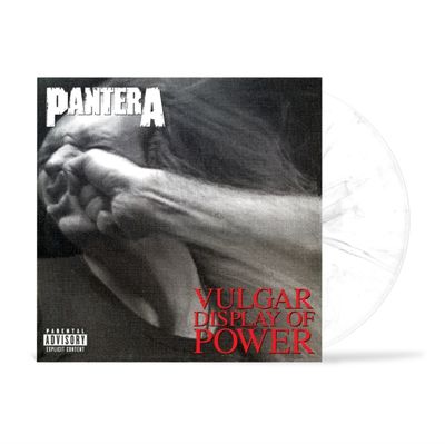 PANTERA / VULGAR DISPLAY OF POWER (MARBLED BLACK/GREY VINYL) (I)