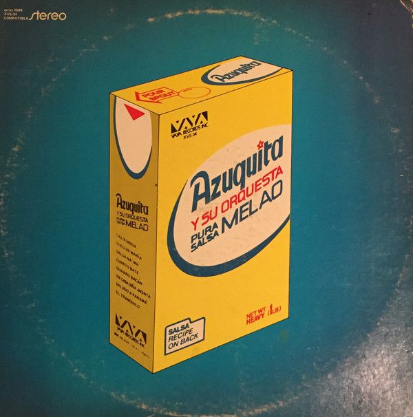 DISCOGS Azuquita Y Su Orquesta Melao  ‎– Pura Salsa