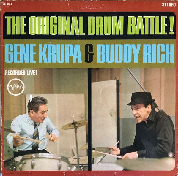 Gene Krupa &amp; Buddy Rich – The Original Drum Battle!