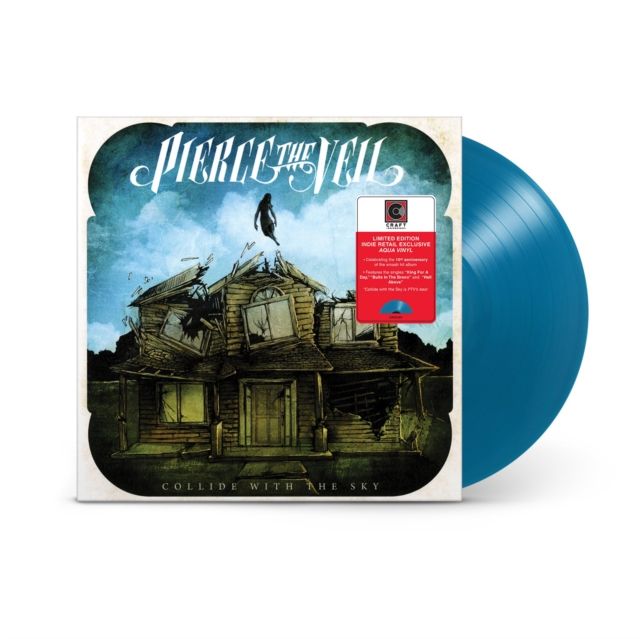 PIERCE THE VEIL / COLLIDE WITH THE SKY (AQUA COLOR VINYL)