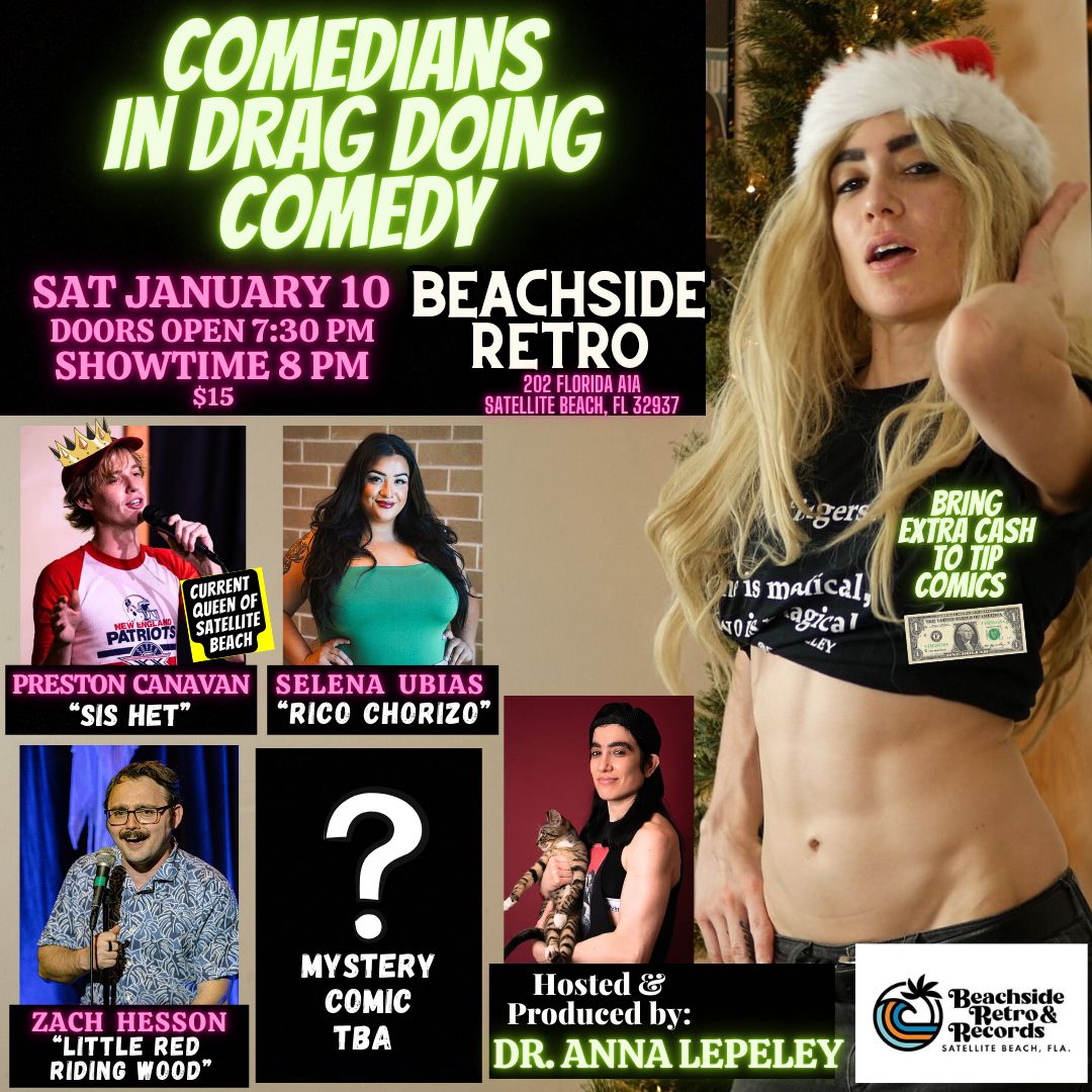 Comedians in Drag Doing Comedy Comedians in Drag Doing Comedy