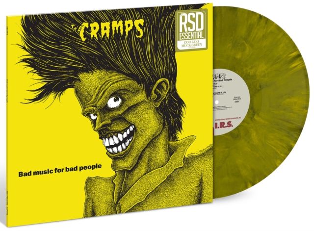 CRAMPS / BAD MUSIC FOR BAD PEOPLE (GREEN VINYL) (RSD ESSENTIAL) CRAMPS / BAD MUSIC FOR BAD PEOPLE (GREEN VINYL) (RSD ESSENTIAL)