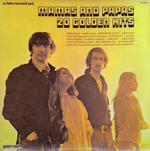The Mamas &amp; The Papas – 20 Golden Hits
