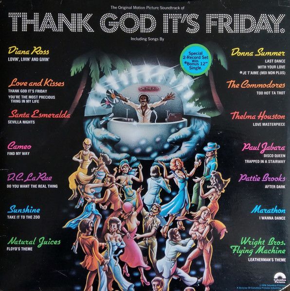 Various – Thank God It's Friday (The Original Motion Picture Soundtrack)