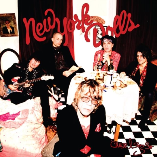 NEW YORK DOLLS / CAUSE I SEZ SO (RED VINYL) (ROCKTOBER)