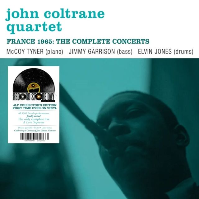 COLTRANE,JOHN QUARTET / FRANCE 1965: THE COMPLETE CONCERTS (4LP) (RSD)