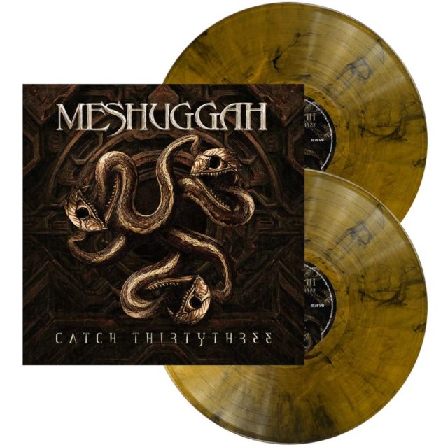 MESHUGGAH / CATCH THIRTYTHREE: 20TH ANNIVERSARY EDITION (2LP/AMBER WAVE VINYL/LIMITED) (RSD)