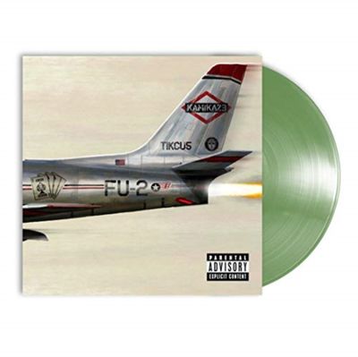 EMINEM / KAMIKAZE (OPAQUE OLIVE GREEN VINYL/GATEFOLD JACKET)