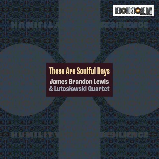 LEWIS,JAMES BRANDON / THESE ARE SOULFUL DAYS (RSD)