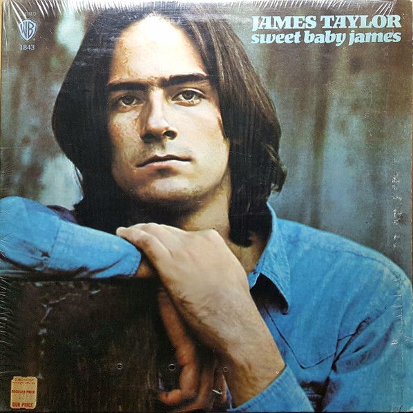 James Taylor – Sweet Baby James (Original W7 logo)