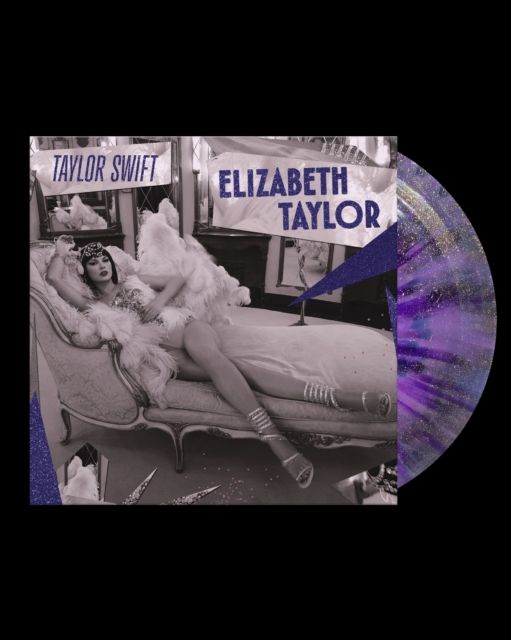 SWIFT,TAYLOR / ELIZABETH TAYLOR (CRY MY EYES VIOLET GLITTER 7INCH/COLLECTIBLE COVER ARTWORK) (RSD)