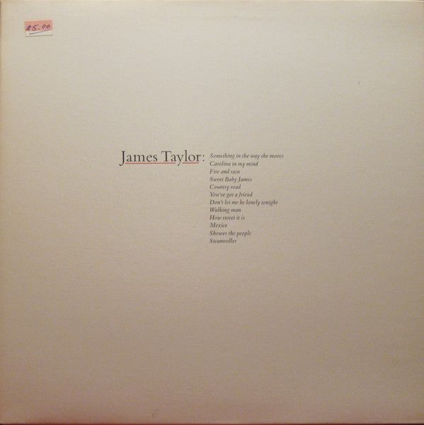 James Taylor ‎– Greatest Hits