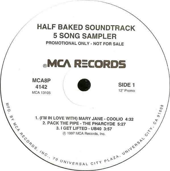 Various – Half Baked Soundtrack 5 Song Sampler