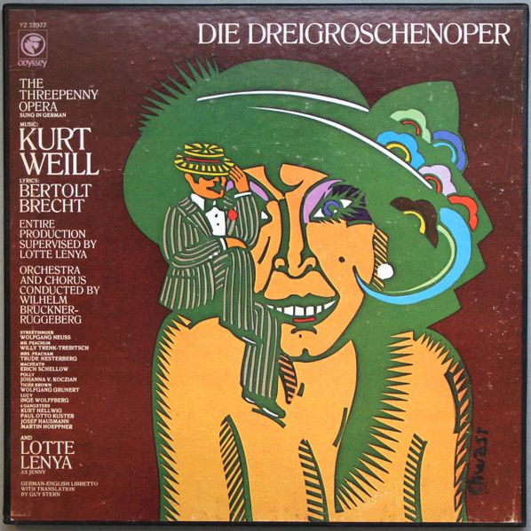 Kurt Weill, Bertolt Brecht - Supervised By Lotte Lenya – Die Dreigroschenoper (The Threepenny Opera) Kurt Weill, Bertolt Brecht - Supervised By Lotte Lenya – Die Dreigroschenoper (The Threepenny Opera)