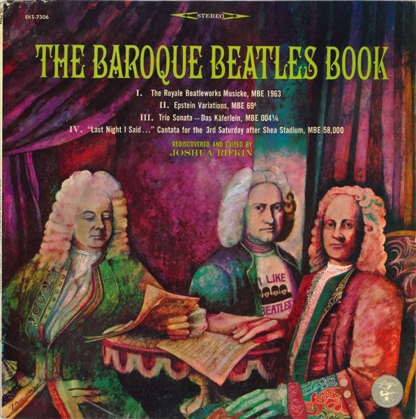 Joshua Rifkin – The Baroque Beatles Book Joshua Rifkin – The Baroque Beatles Book