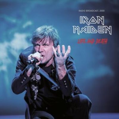 IRON MAIDEN / LIFE &amp; DEATH/RADIO BROADCAST (BLUE VINYL)