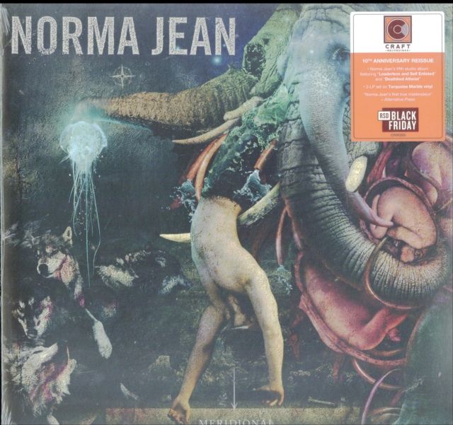 NORMA JEAN / MERIDIONAL (TURQUOISE BLUE MARBLE VINYL/2LP) (RSD) NORMA JEAN / MERIDIONAL (TURQUOISE BLUE MARBLE VINYL/2LP) (RSD)