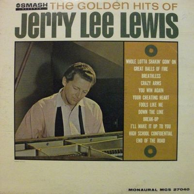Jerry Lee Lewis ‎– The Golden Hits Of Jerry Lee Lewis