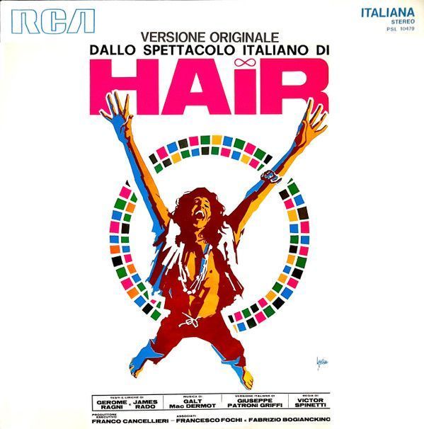 Various ‎– Versione Originale Dello Spettacolo Italiano di Hair