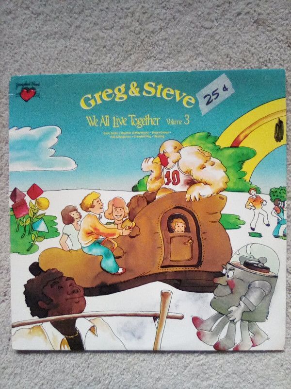 Greg &amp; Steve* ‎– We All Live Together, Volume 3