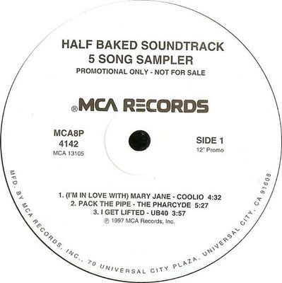 Various – Half Baked Soundtrack 5 Song Sampler
