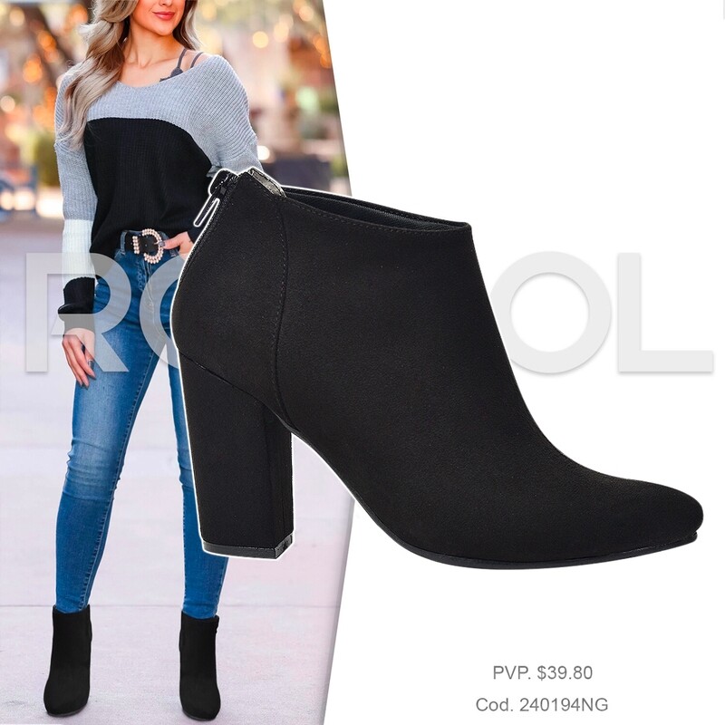 Bottines à Talons Taille 37.5 Grises - Marque Autographe, Occasion En Simili Cuir