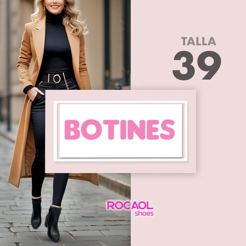 Botines Talla 39
