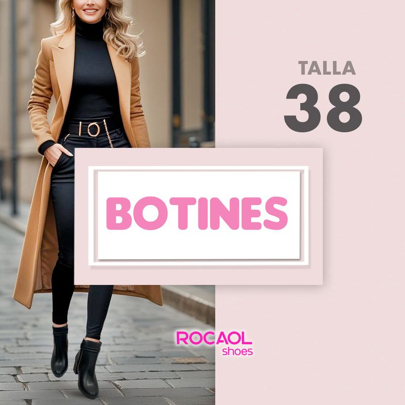Botines Talla 38