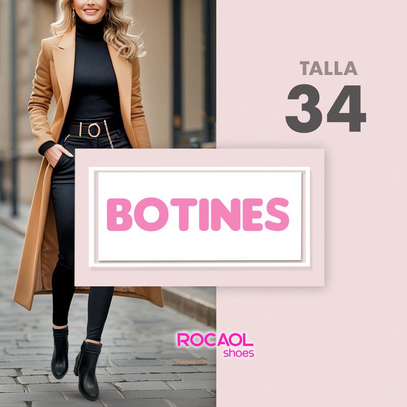 Botines Talla 34