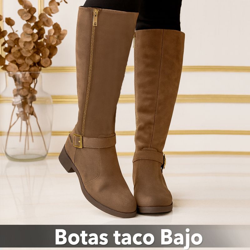 Botas taco bajo (Talla 38)