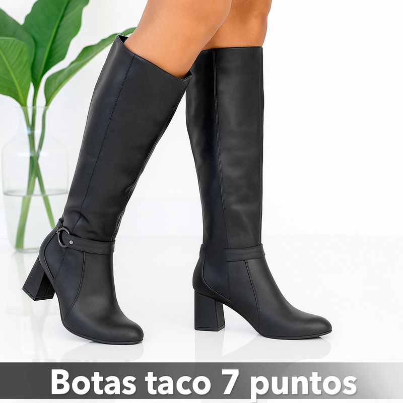 Botas taco 7 puntos (Talla 38)