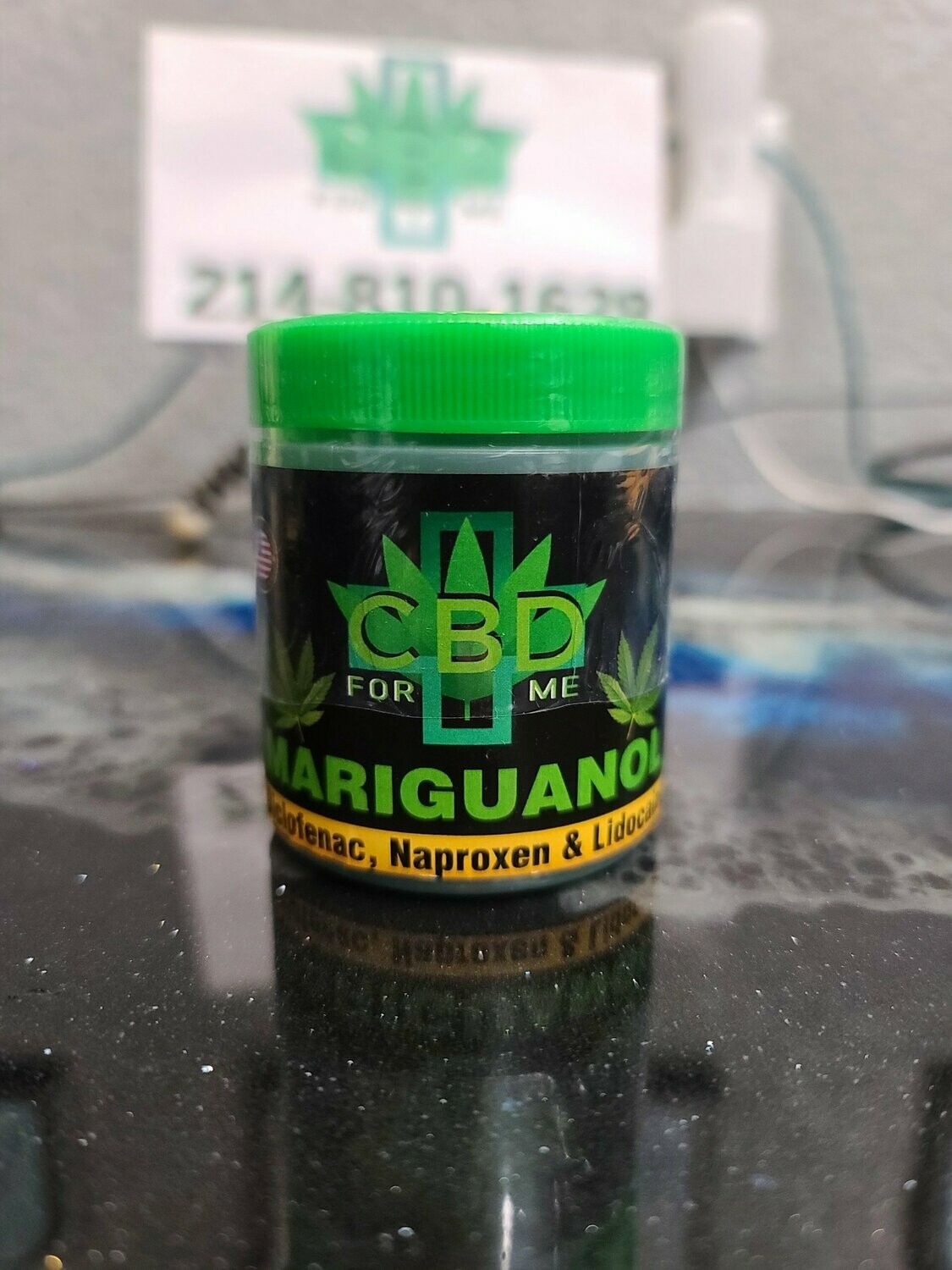 Mariguanol Gel  125gms Wholesale (Green lid)