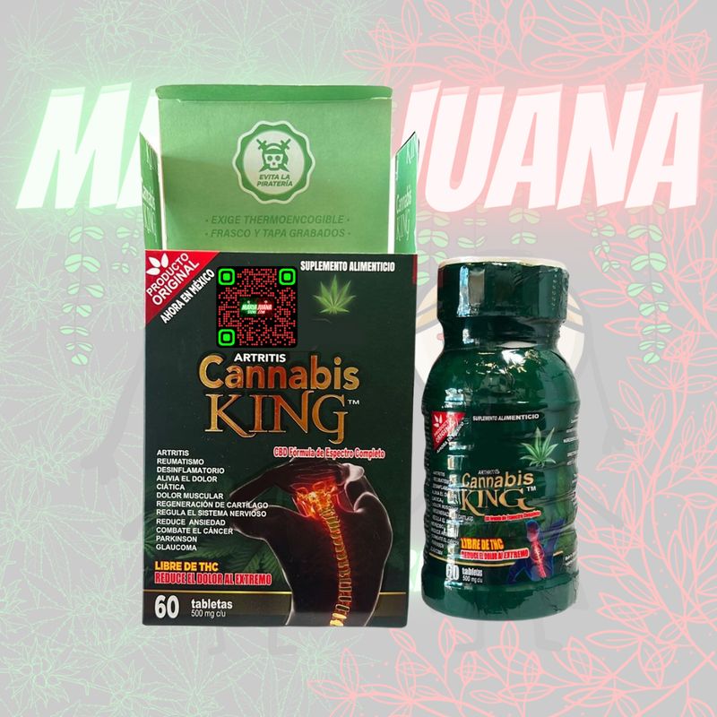 Cannabis King Wholesale (60 tablets 500 mg ea.)