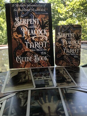 Serpent and the Peacock Tarot in a Tin - First Edition with Borders