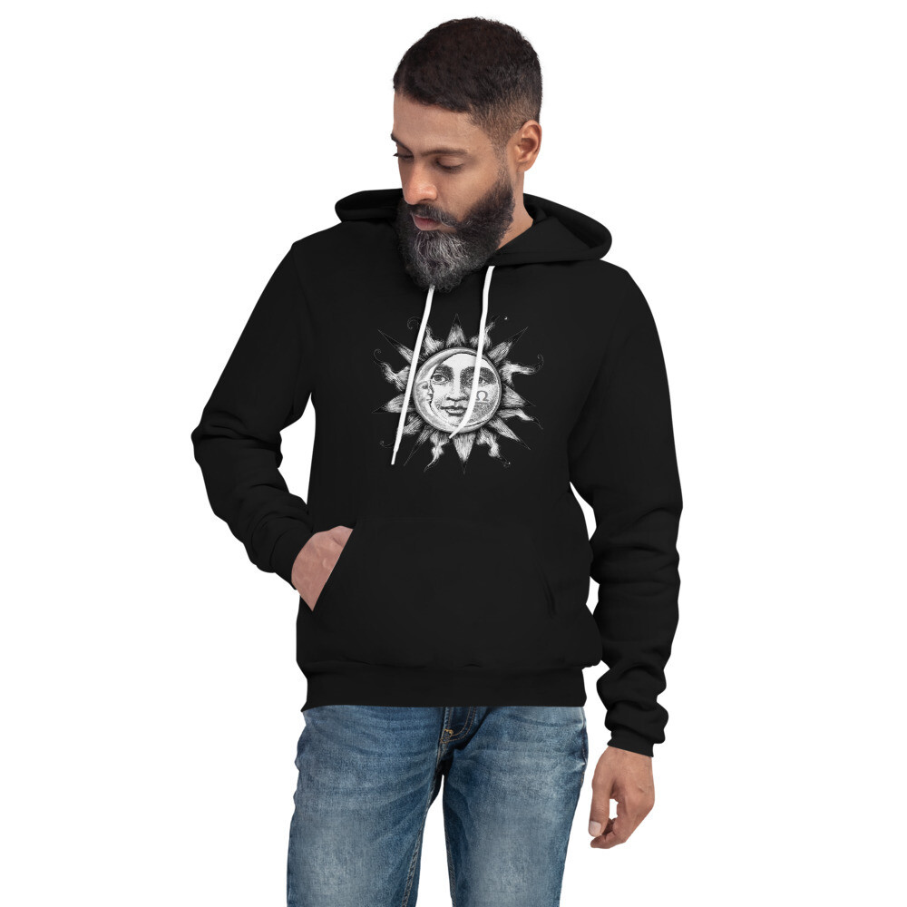 Unisex hoodie - We Live by the Sun