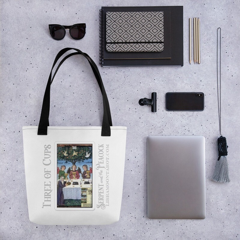 Tote bag - Tote; Three of Cups