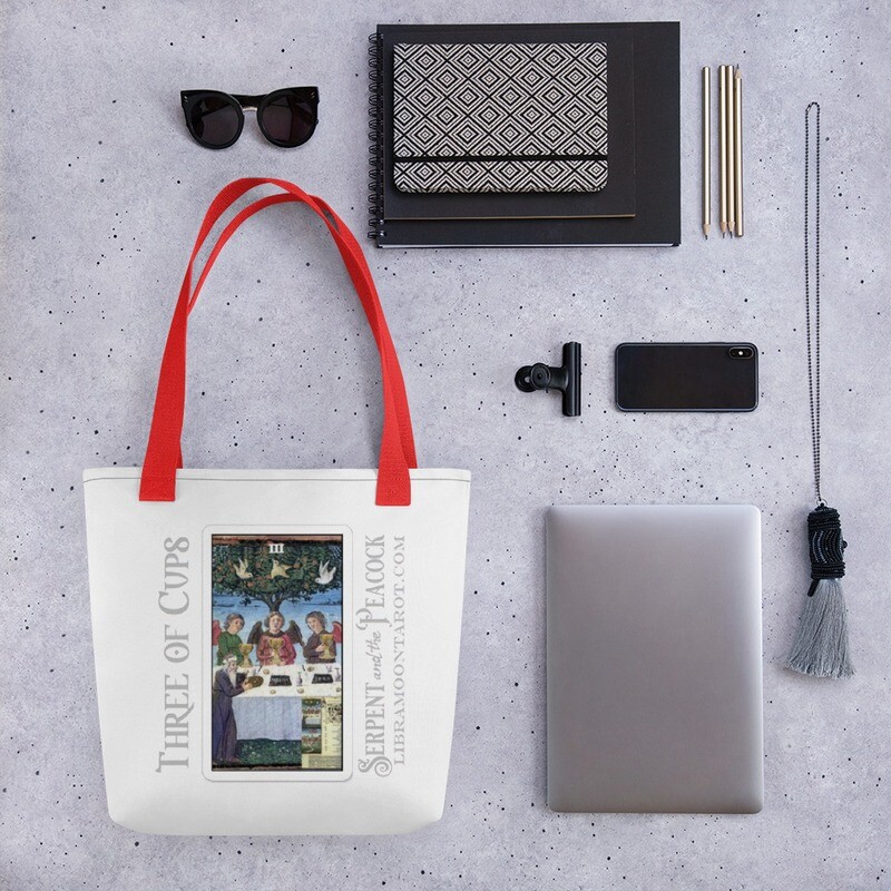 Tote bag - Tote; Three of Cups