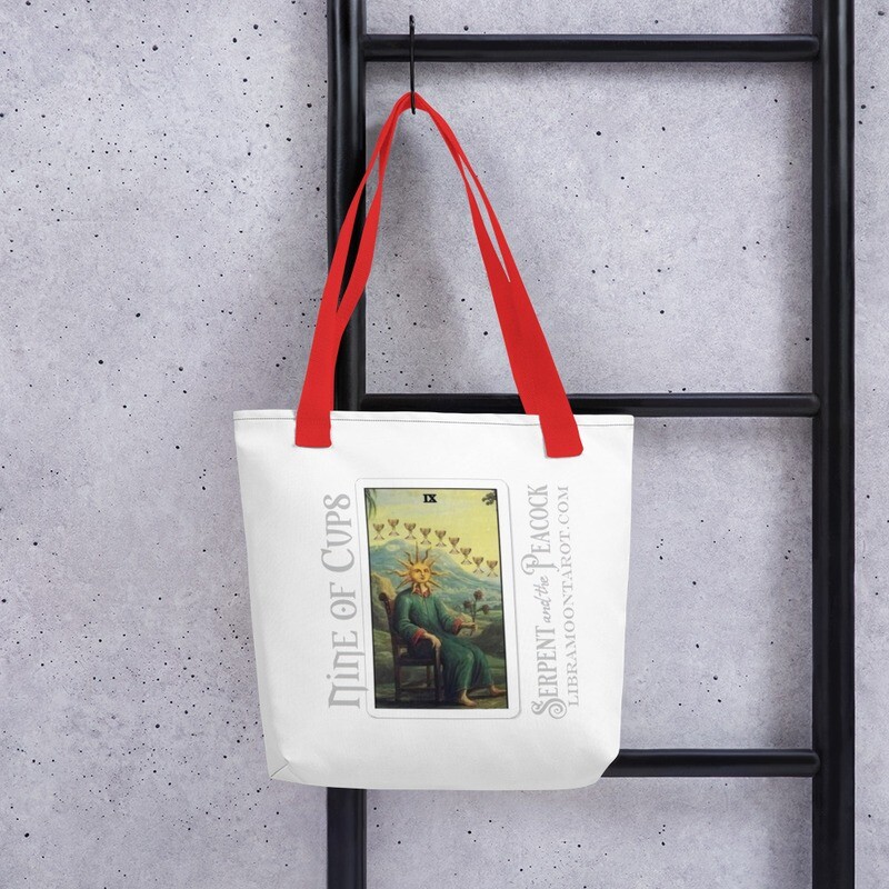 Tote bag - Tarot; Nine of Cups
