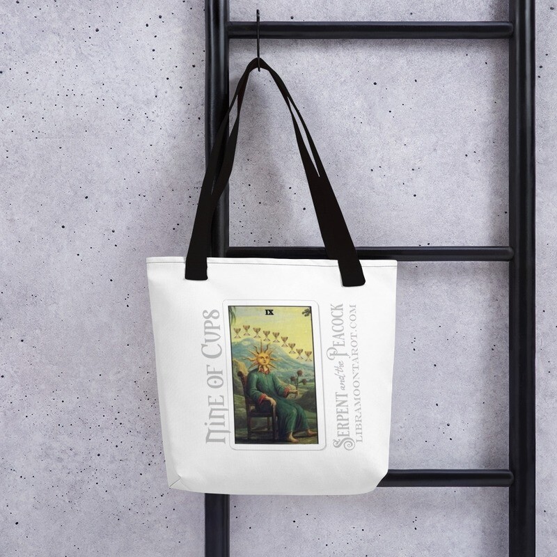 Tote bag - Tarot; Nine of Cups