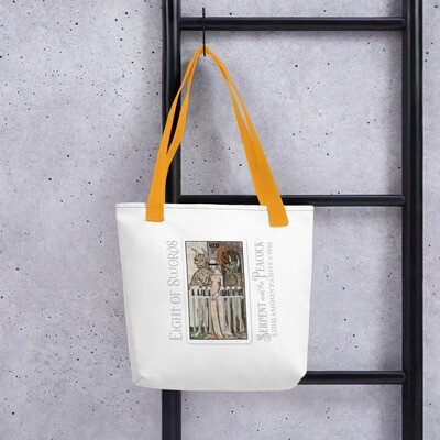 Tote bag - Tarot; Eight of Swords