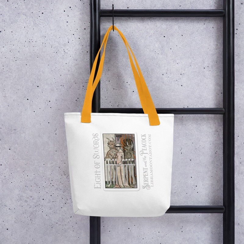 Tote bag - Tarot; Eight of Swords