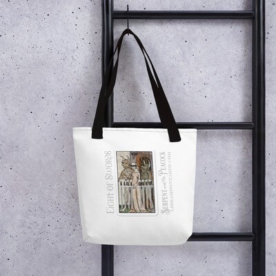 Tote bag - Tarot; Eight of Swords