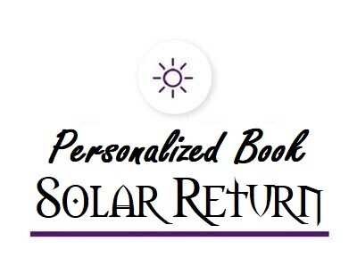 Personalized Book - Solar Return