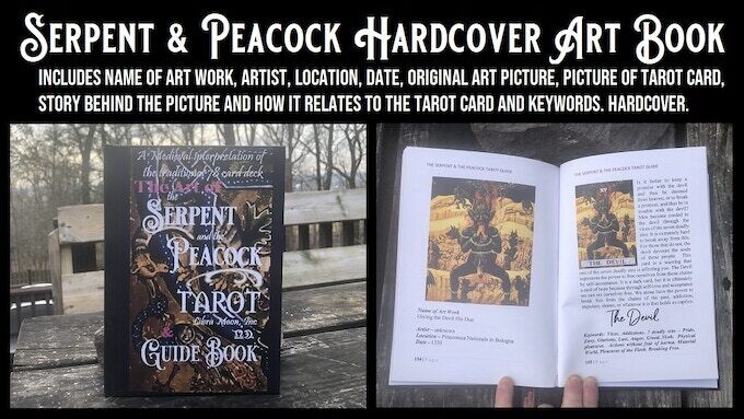 Hardcover Serpent and the Peacock Art Book