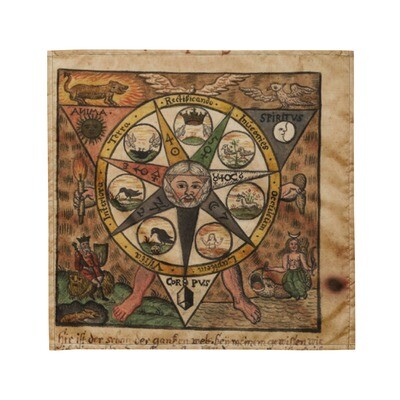 Tarot Cloth Medieval Star