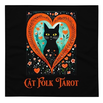Tarot Cloth - Cat Folk Tarot