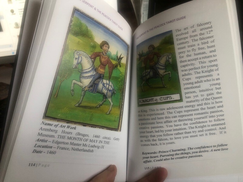 OLD VERSION Hardcover Serpent and the Peacock Art Book